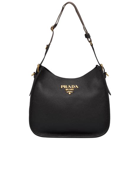 prada medium size bag|pictures black leather Prada purses.